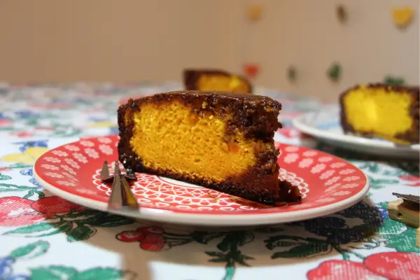 bolo de cenoura sem trigo e sem leite