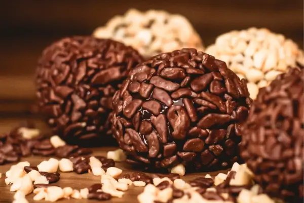 brigadeiros sem leite